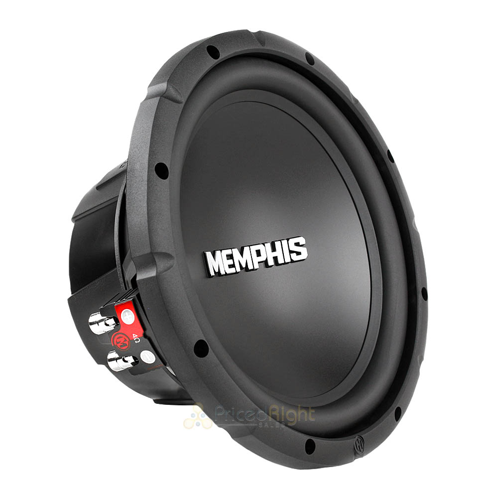 Memphis Audio 10" Subwoofer 400 Watt Dual 4 Ohm Street Reference Series